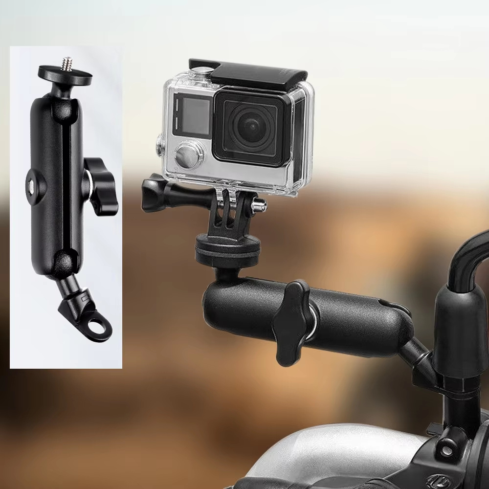 Drone Camera Action - Motorcycle Handlebar Mount Aluminum Holder For