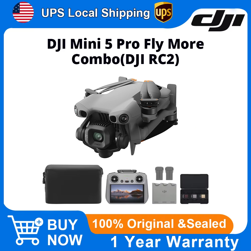 DJI Mini 5 Pro Fly More Combo  - Drone Camera Vlog ulasan dan harga