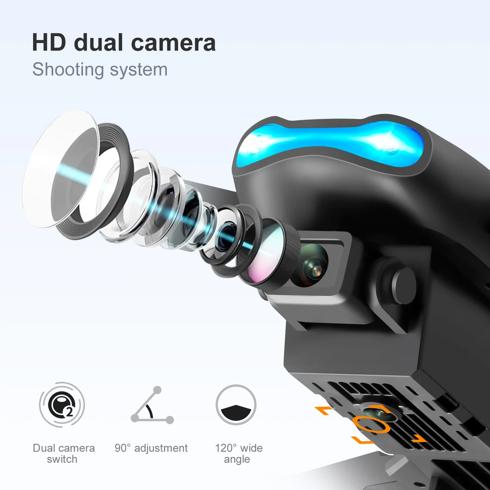 K3 E99PRO Drone with Dual HD C - Drone Camera 4K ulasan dan harga