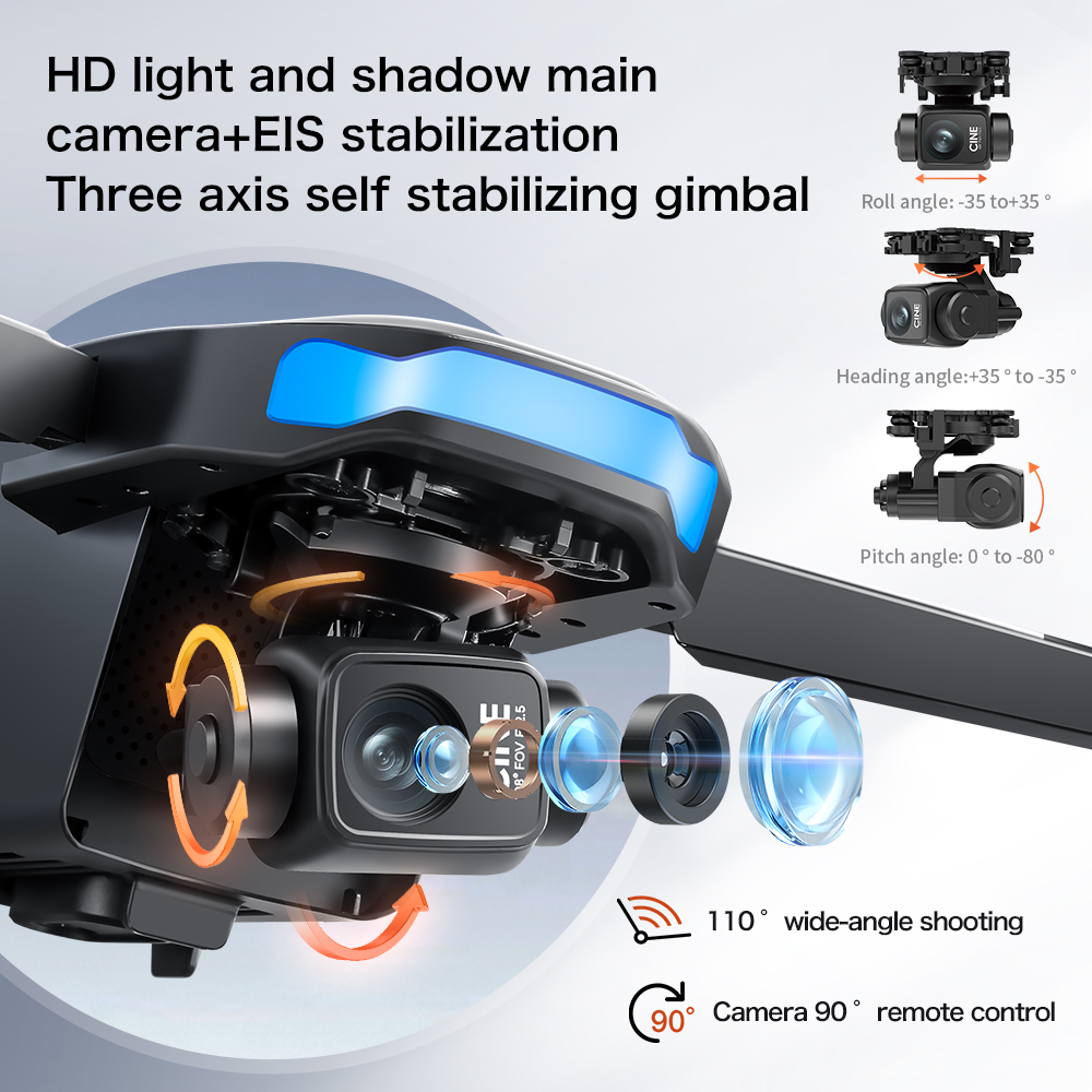 S-X1 MAX GPS Drone with 3-Axis - Drone Camera 4K ulasan dan harga