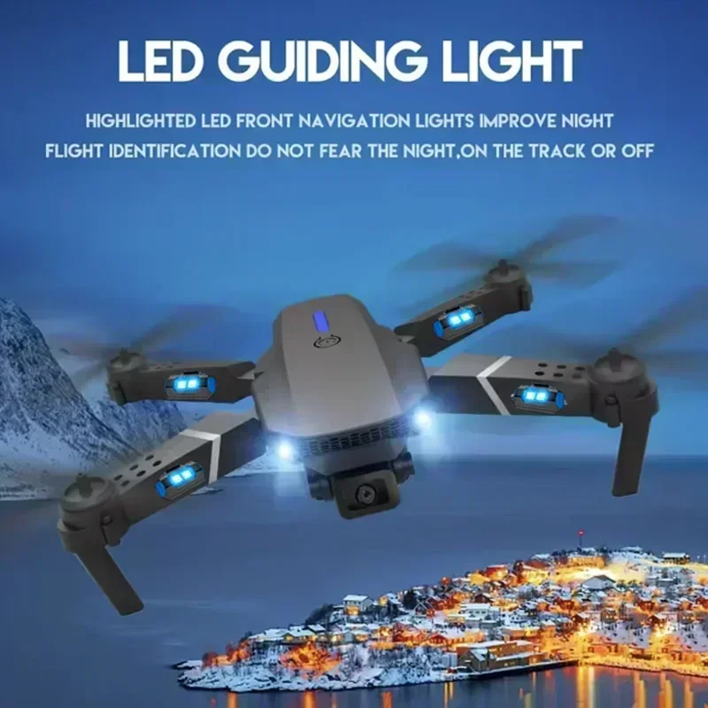 E88 Pro WIFI FPV Drone Wide An - Drone Camera Hd ulasan dan harga