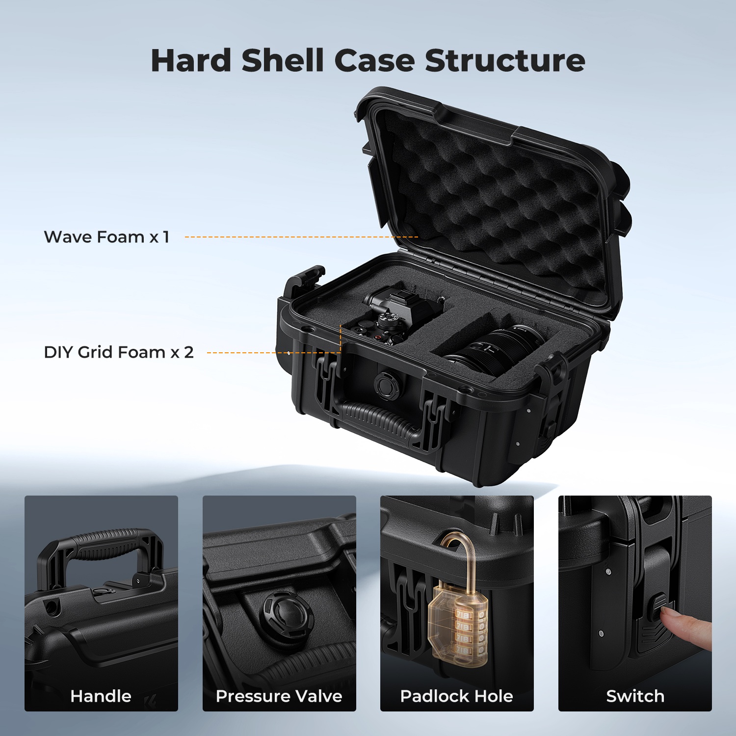 K&F CONCEPT IP67 Waterproof Ca - Drone Camera Action ulasan dan harga