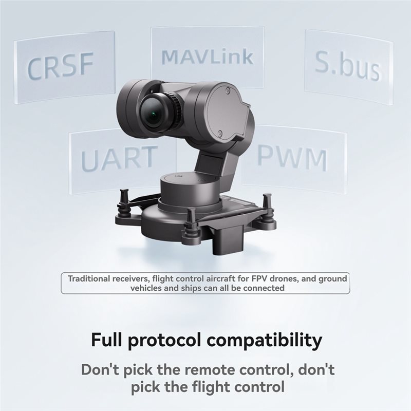 [NEW!A25P】 GM3 V2 FPV Gimbal 3 - Drone Camera With Gimbal ulasan dan harga
