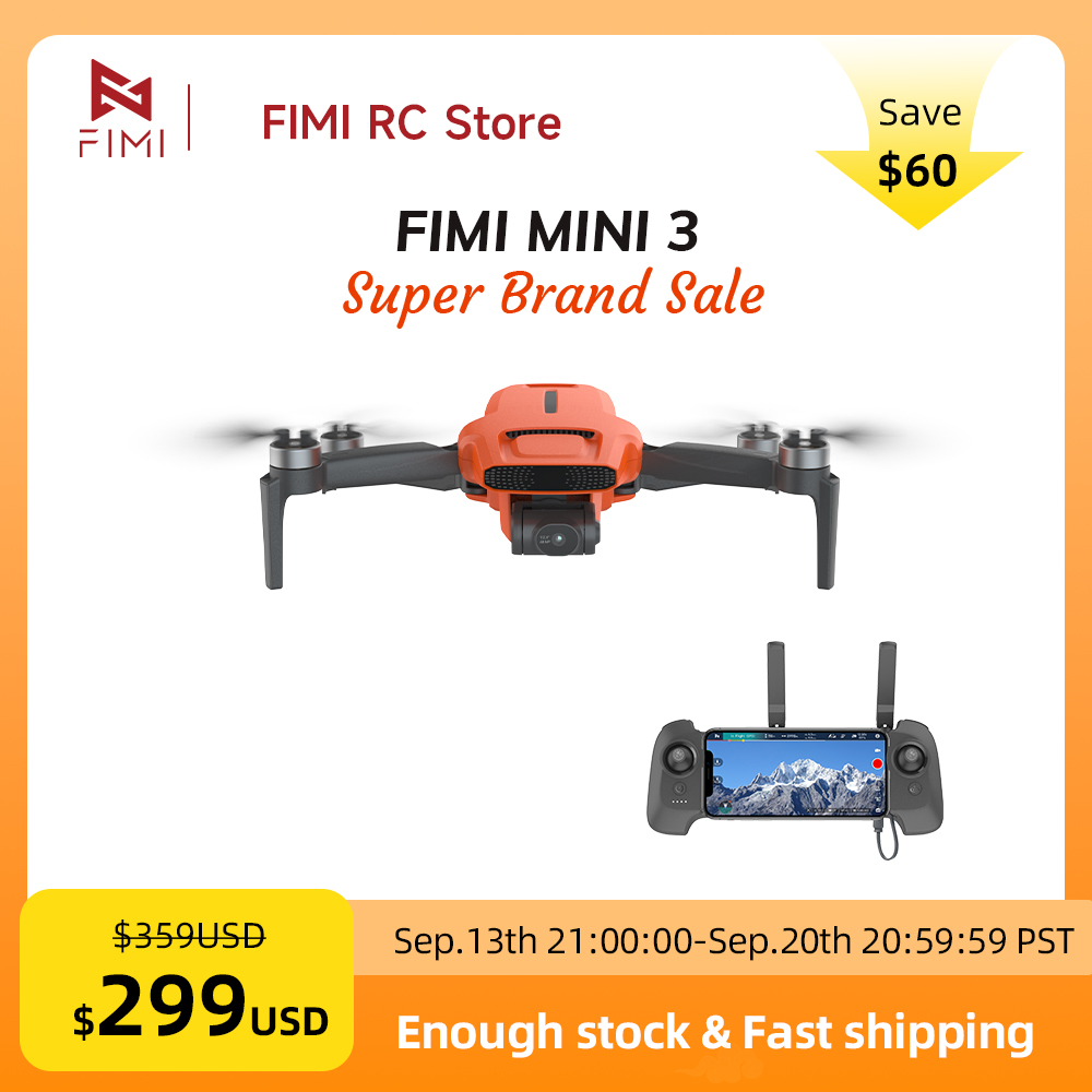 FIMI MINI 3 Camere Drone 4K 60 - Drone Camera Night Vision ulasan dan harga